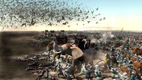 يكي از كانسپتهاي طراحيشده براي سكانس حملهي ابابيل به سپاه ابرهه